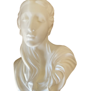 Estatua cabeza de mujer